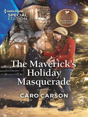 cover image of The Maverick's Holiday Masquerade